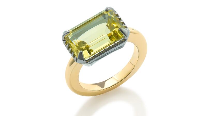 Robinson Pelham Citrine Snap Ring