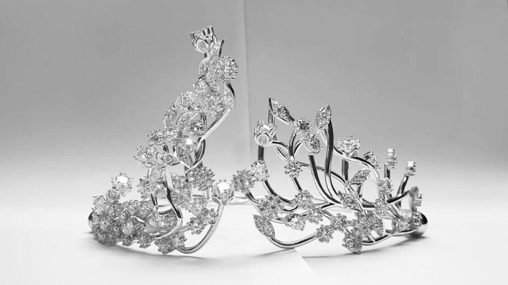 Jewelry designer Caiphas Othomile found inspiration for the 2022 Miss Botswana crown in another one of Botswana’s natural resources—sorghum. 20240520_Caiphas Othomile Miss Botswana crown.jpg