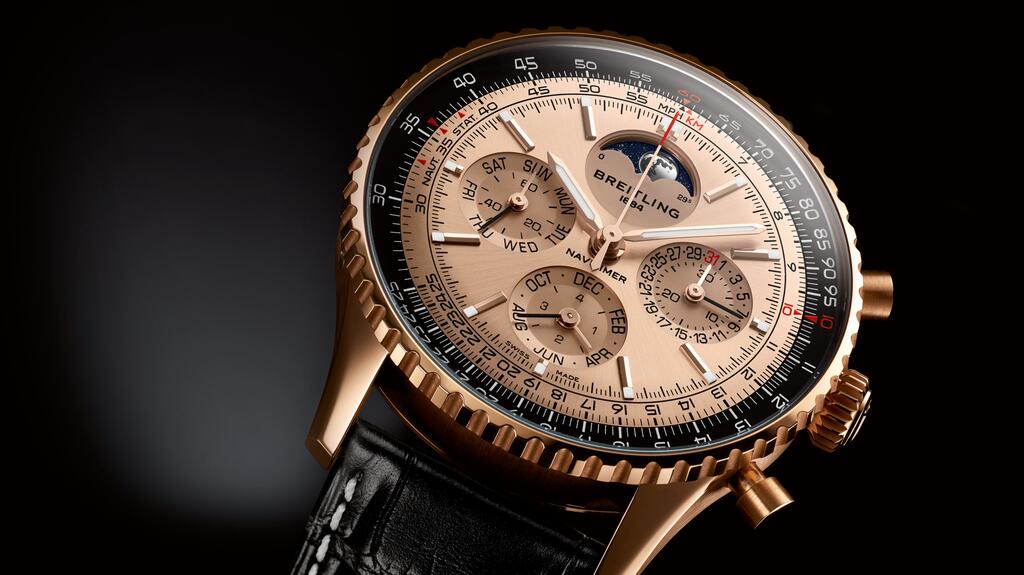 The Navitimer B19 Chronograph 43 Perpetual Calendar 140th Anniversary Breitling Navitimer B19 Chronograph 43 Perpetual Calendar 140th Anniversary