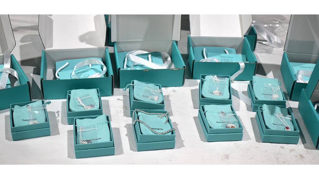 CBP officers seized several shipments of these counterfeit Tiffany & Co. jewels between December 2024 and Jan. 6, 2025. (Image courtesy of U.S. Customs and Border Protection) Counterfeit Tiffany & Co. jewelry