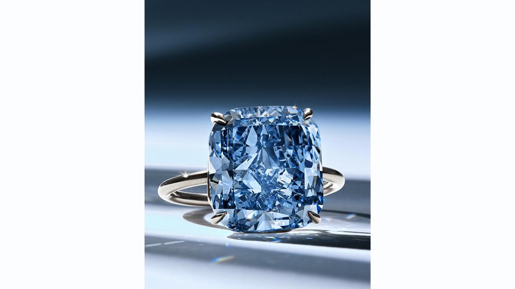 The Mediterranean Blue will be unveiled at the Bassam Freiha Art Foundation in Abu Dhabi in early April. Mediterranean Blue