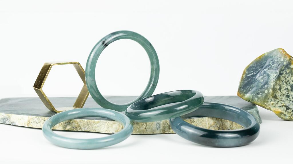 A selection of Guatemalan jade from Mason-Kay Jade Mason-Kay Jade Guatemalan jade