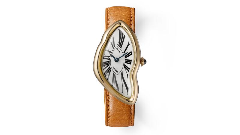 Cartier Crash Watch in V&A Exhibition