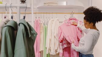 The Conference Board’s consumer confidence index rose to 103.3 in August from an upwardly revised 101.9 in July. Woman shopping
