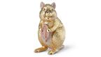 The Argyle Pink Quokka Statue and Necklace