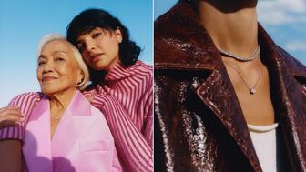 Lightbox worked with creative studio Decade on one of its two new campaigns for fall 2024. Shot on location in New York City, it features model and actress Emma Breschi and members of her family, including her lola (grandmother) Tess, pictured at left with Breschi. New Lightbox campaign with Emma Breschi