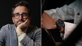 Watches of Switzerland has acquired Hodinkee, the leading watch news website founded in 2008 by Benjamin Clymer, pictured left. The site will remain editorial independence, Watches of Switzerland said, and Clymer will rejoin Hodinkee full time as president. Benjamin Clymer and the Porsche Design x Hodinkee limited-edition watch