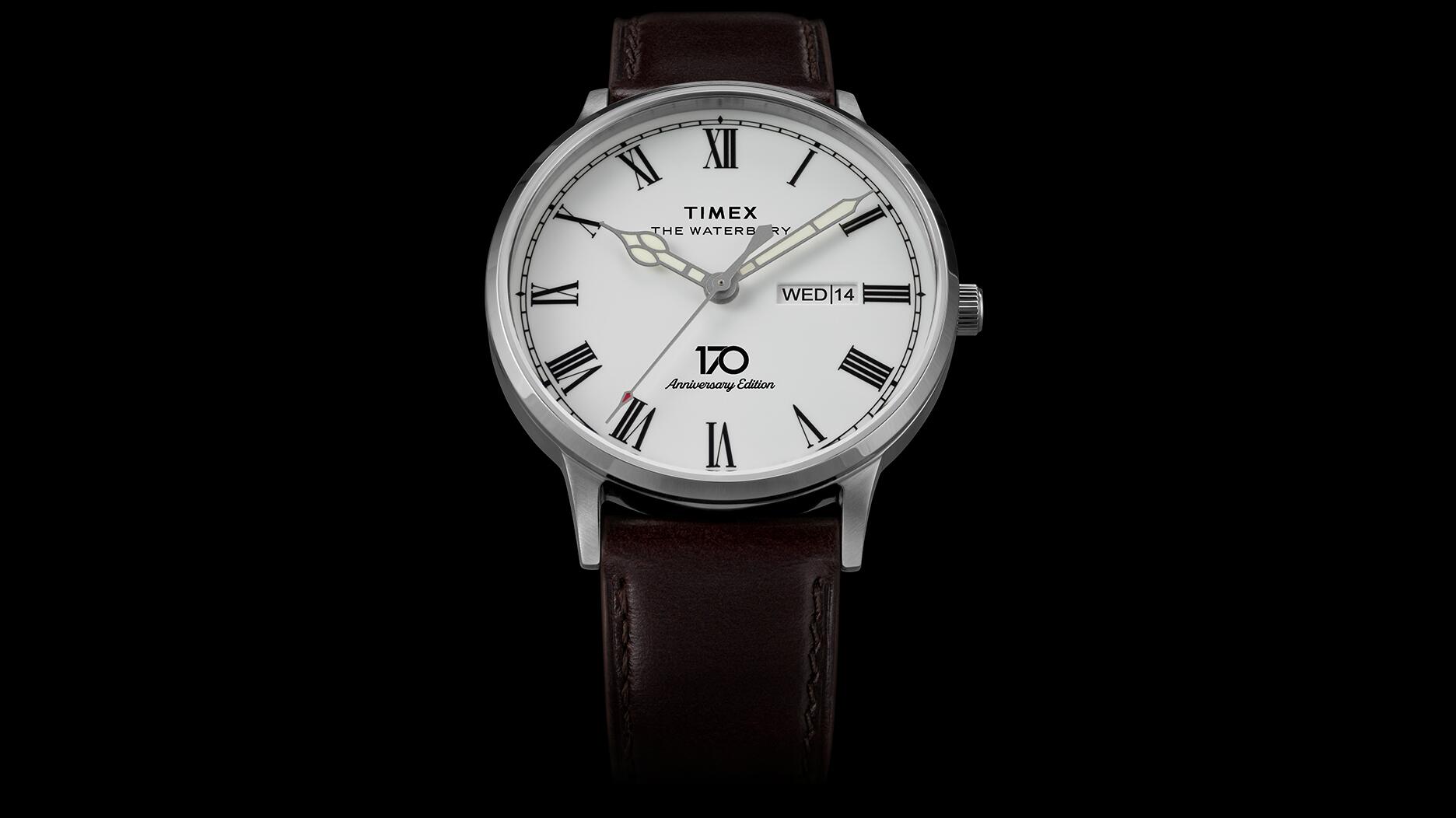 In honor of its 170th anniversary, Timex is selling 1,000 “Waterbury” watches, each for $1 on Nov. 16. Timex Waterbury 170th anniversary edition watch