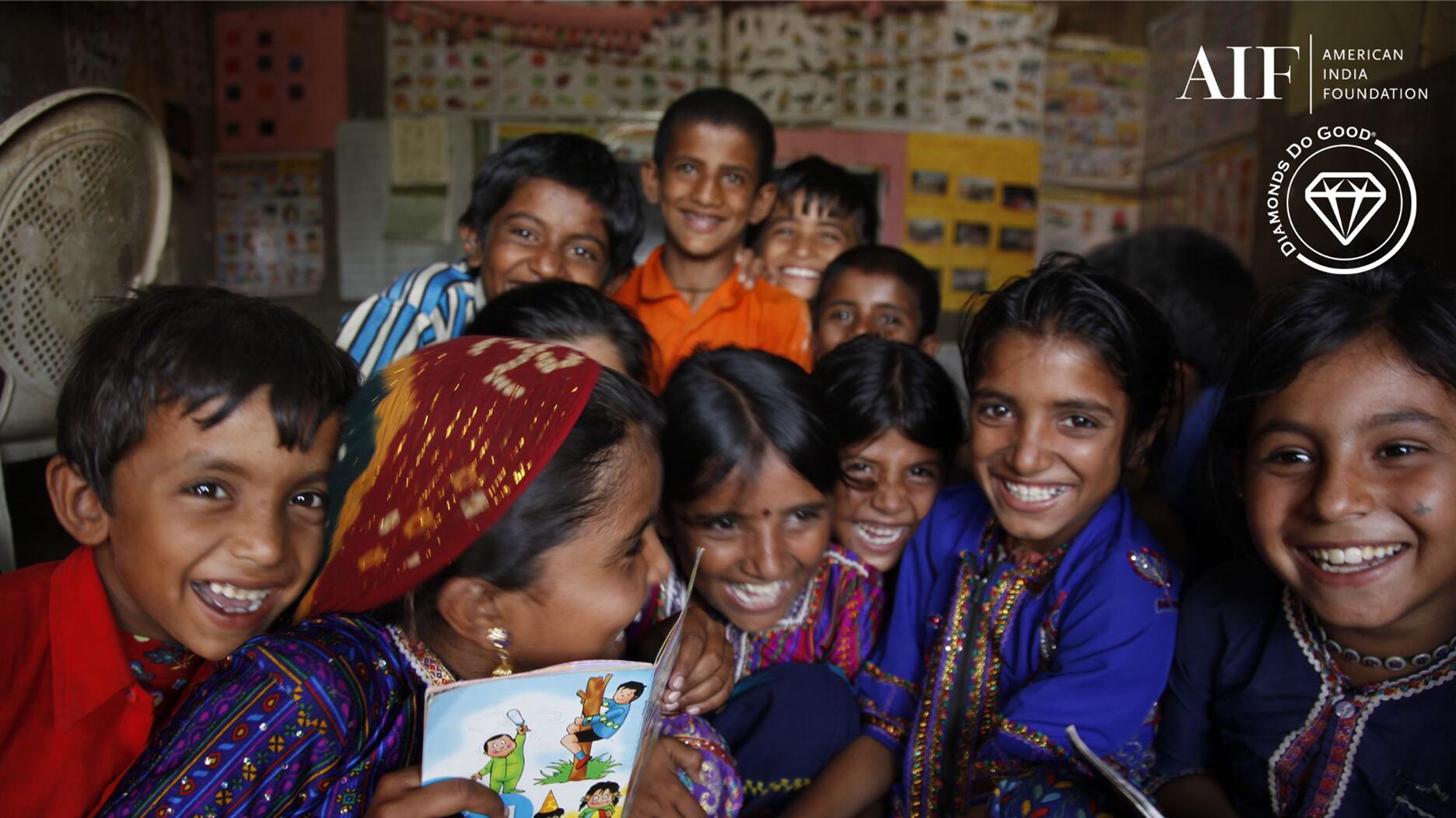 Next year, through a new partnership with the American India Foundation, Diamonds Do Good will launch the Diamonds Do Good Urban Transition Centers, an initiative aimed at supporting the children of migrant workers in India’s diamond-cutting sector. American India Foundation