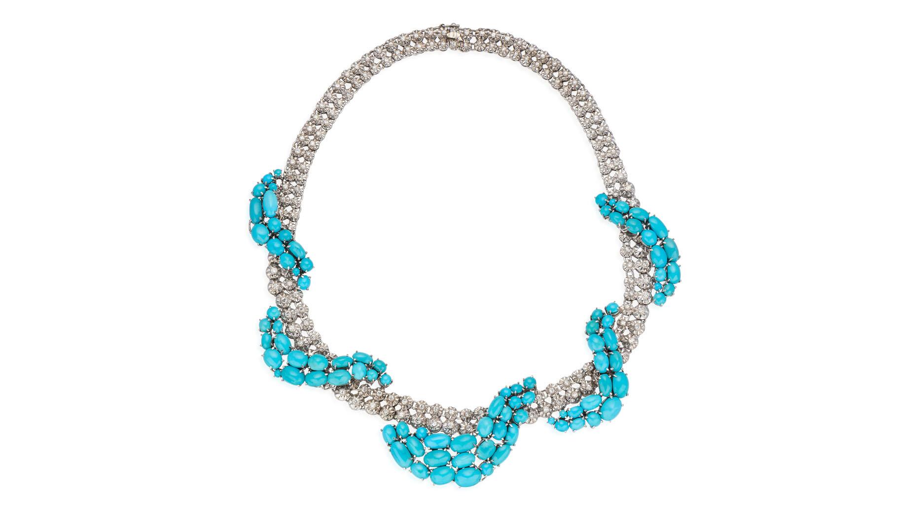 For Future Reference Vintage turquoise necklace 
