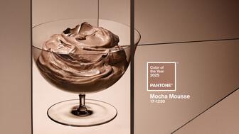 Pantone’s color of the year for 2025 is “Pantone 17-1230 Mocha Mousse.” Pantone Color of the Year Mocha Mousse