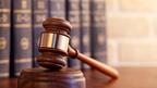 Stock image of a gavel  
