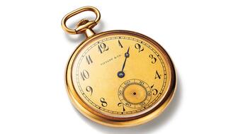 At an auction that took place last month, Tiffany & Co. placed the winning bid for this gold pocket watch given as a token of appreciation to Captain (later Sir) Arthur H. Rostron, commander of Titanic rescue liner the R.M.S. Carpathia. (Photo courtesy of Tiffany & Co.) Tiffany & Co. pocket watch gifted to captain of the Carpathia