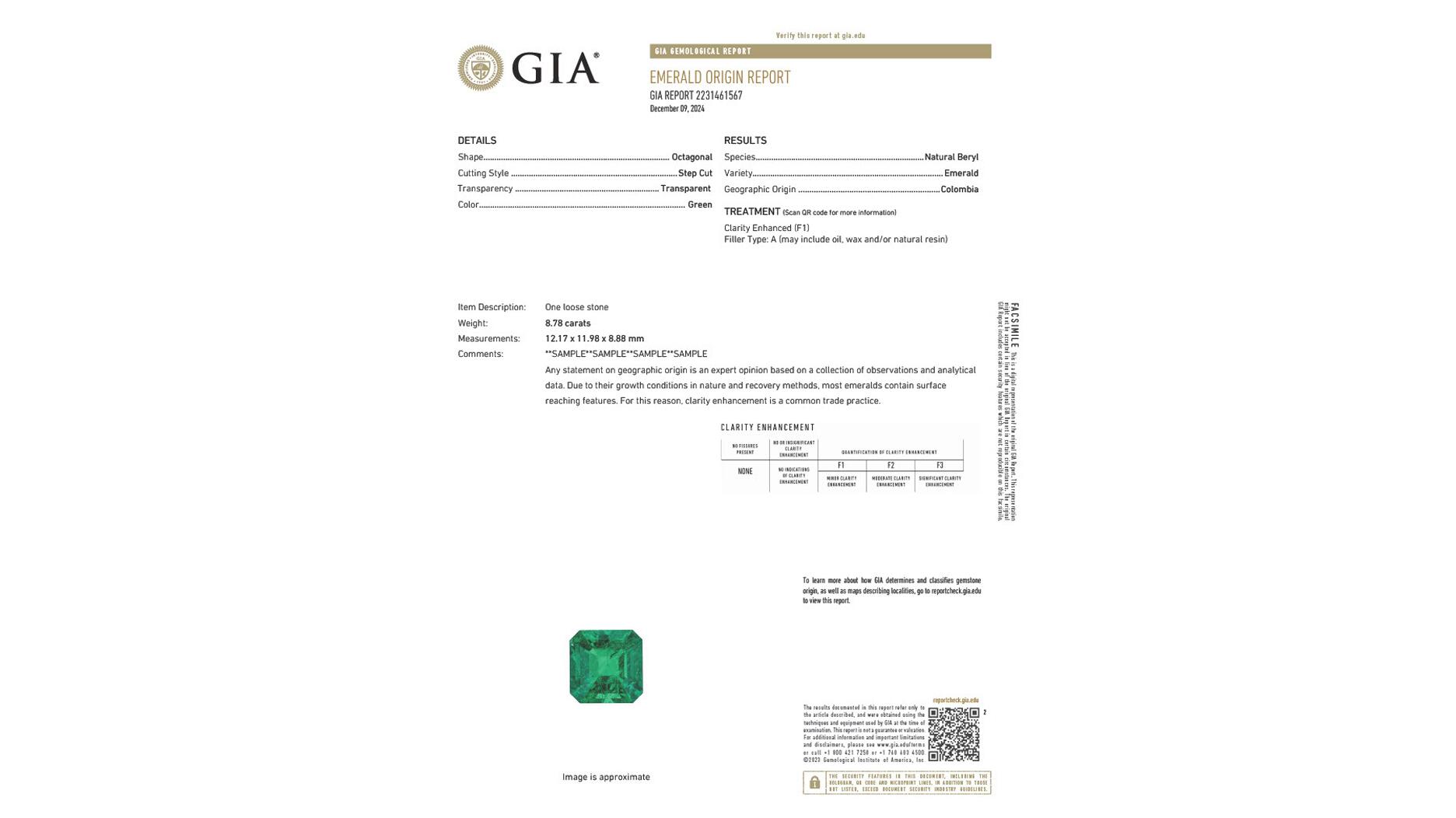 GIA’s new enhanced emerald report GIA emerald report