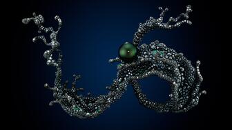 Elsa Jin Mozi Brooch