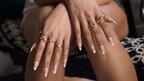 Woman wearing rings on both hands
