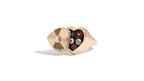 Chocolate box ring by Mined + Found