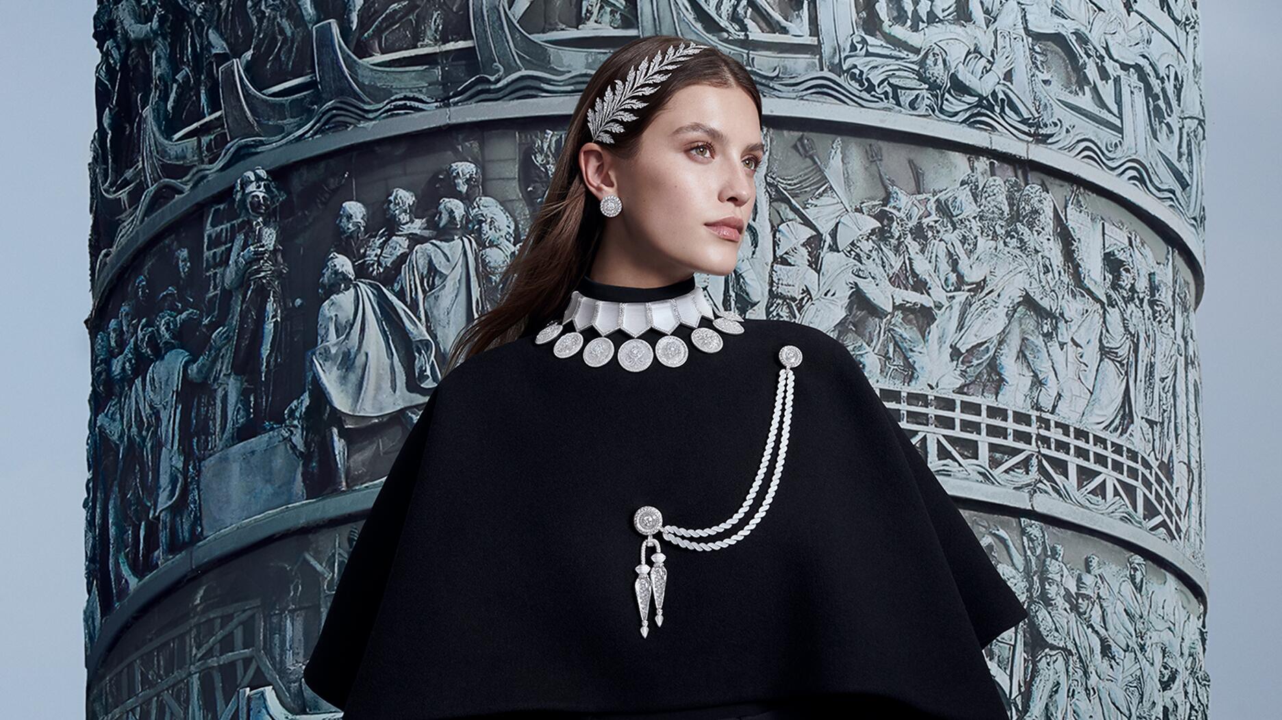 A campaign image from Boucheron’s “Histoire de Style” high jewelry collection, “Power of Couture,” which debuted last year. The Kering-owned brand performed well in its recent full-year results. Boucheron Power of Couture campaign