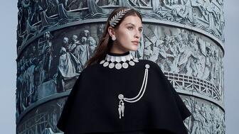 A campaign image from Boucheron’s “Histoire de Style” high jewelry collection, “Power of Couture,” which debuted last year. The Kering-owned brand performed well in its recent full-year results. Boucheron Power of Couture campaign