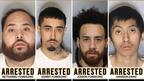 Nethaniel Fuimaono, Sonny Fuimaono, Aaron Fuimaono, Hanson Dang mug shots