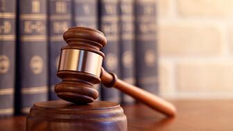 Manashe Sezanayev of Queens, New York, who was accused of replacing three natural diamonds with lab-grown ones, has pleaded guilty to defrauding two diamond merchants. Stock image of a gavel