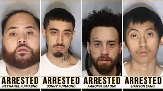 Brothers Nethaniel Fuimaono, Sonny Fuimaono, and Aaron Fuimaono, and a fourth man, Hanson Dang, have been arrested in connection with the fatal armed robbery of Kim Tin Jewelry in November 2024. Nethaniel Fuimaono, Sonny Fuimaono, Aaron Fuimaono, Hanson Dang mug shots
