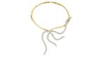 Yeprem Golden Strada Statement Necklace