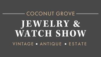 The 2025 Coconut Grove Jewelry and Watch Show will take place Nov. 14-16 at The Hangar at Regatta Harbour. Coconut Grove Jewelry & Watch Show