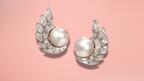 Van Cleef & Arpels Pearl and Diamond Earrings Similar to Princess Grace’s Wedding Earrings