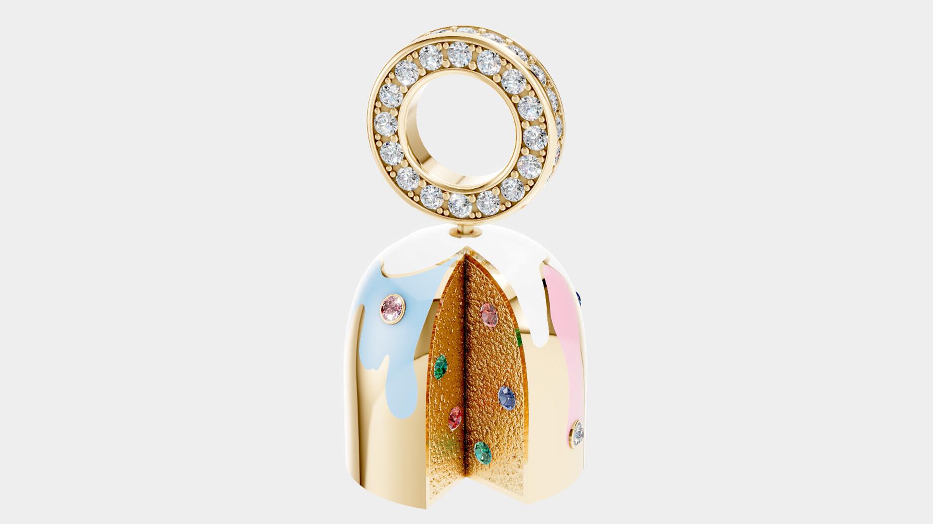 Dukachi Easter Bread Pendant