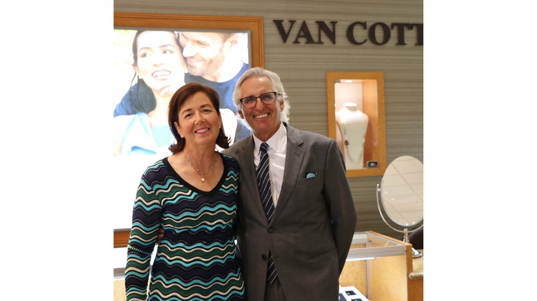 Bill and Birdie Levine of Van Cott Jewelers