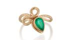 Angely Martinez emerald Promise ring