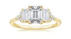 Brilliant Earth three stone Sabine diamond engagement ring