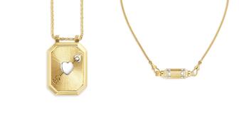 Coeur Percé Scapular Necklace and Love Baby Locket