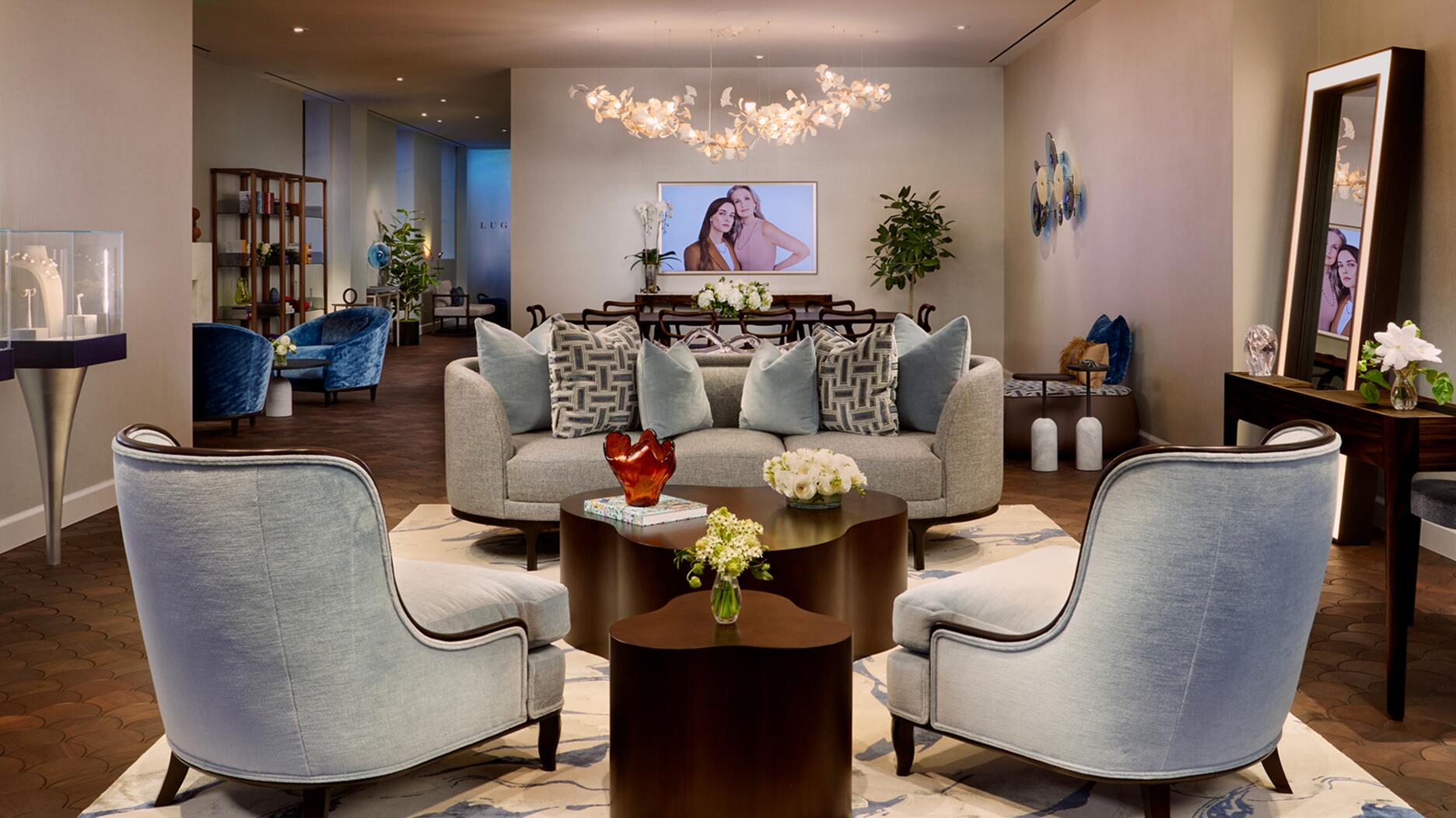 The Lugano Diamonds store in Greenwich, Connecticut, opened in 2023. The CEO of the jewelry manufacturer and retailer, Moti Ferder, resigned this week amid a probe into the company’s accounting and inventory practices. Lugano Diamonds store in Greenwich, Connecticut