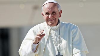 The late Pope Francis, seen here wearing a simple silver ring, often wore a gold-plated silver Fisherman’s Ring during papal ceremonies. The history of the Fisherman’s ring and the rules about what must be done with it after a pope dies date back centuries. (Image courtesy of the U.S. Embassy to the Holy See (Vatican)’s Facebook page) Pope Francis