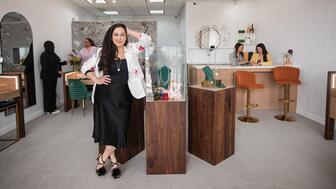“We saw the desire among consumers, and realized it’s going to be very hard to put the genie back in the bottle,” says jeweler Constance Polamalu about her decision to open Bloomstone Jewelers, a jewelry store in Annapolis, Maryland, that specializes in lab-grown diamonds. (Photo credit: Hickok Photography) Jeweler Constance Polamalu at Bloomstone, a store that specializes in lab-grown diamonds