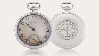 Al Capone’s pocket watch is heading to the auction block at Sotheby’s Important Watches sale on June 10 in New York. Al Capone Pocket Watch