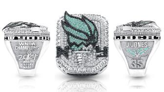 The WNBA team tasked Jason Arasheben of Jason of Beverly Hills and Brooklyn-based designers Dynasty Ogun and Soull Ogun of L'Enchanteur to create the championship rings marking its first WNBA Championship win in 28 seasons. New York Liberty 2024 WNBA Championship Ring