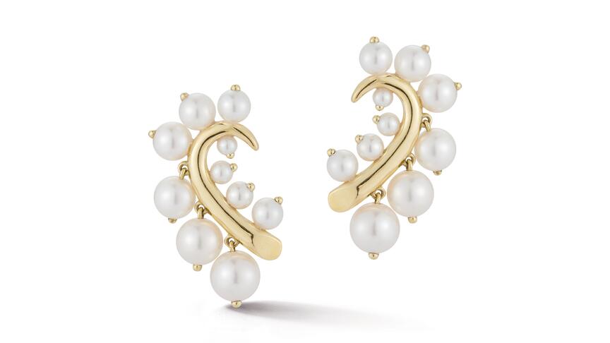 Seaman Schepps pearl earrings 