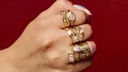 The eight rings in Viviana Langhoff’s AU79 jewelry collection