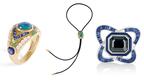  Laura Gallon Joaillerie “Dynasty” ring, Bijules “Compass” bolo tie, Löf “The Orbitalis” ring