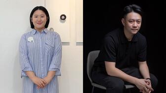 Lee Min Seo (left) of Hongik University in South Korea won the “Kering Generation Award x Jewelry” in the student category while Ianyan, whose founder is pictured, won the award in the startup category. Lee Min Seo and Ianyan Jewelry