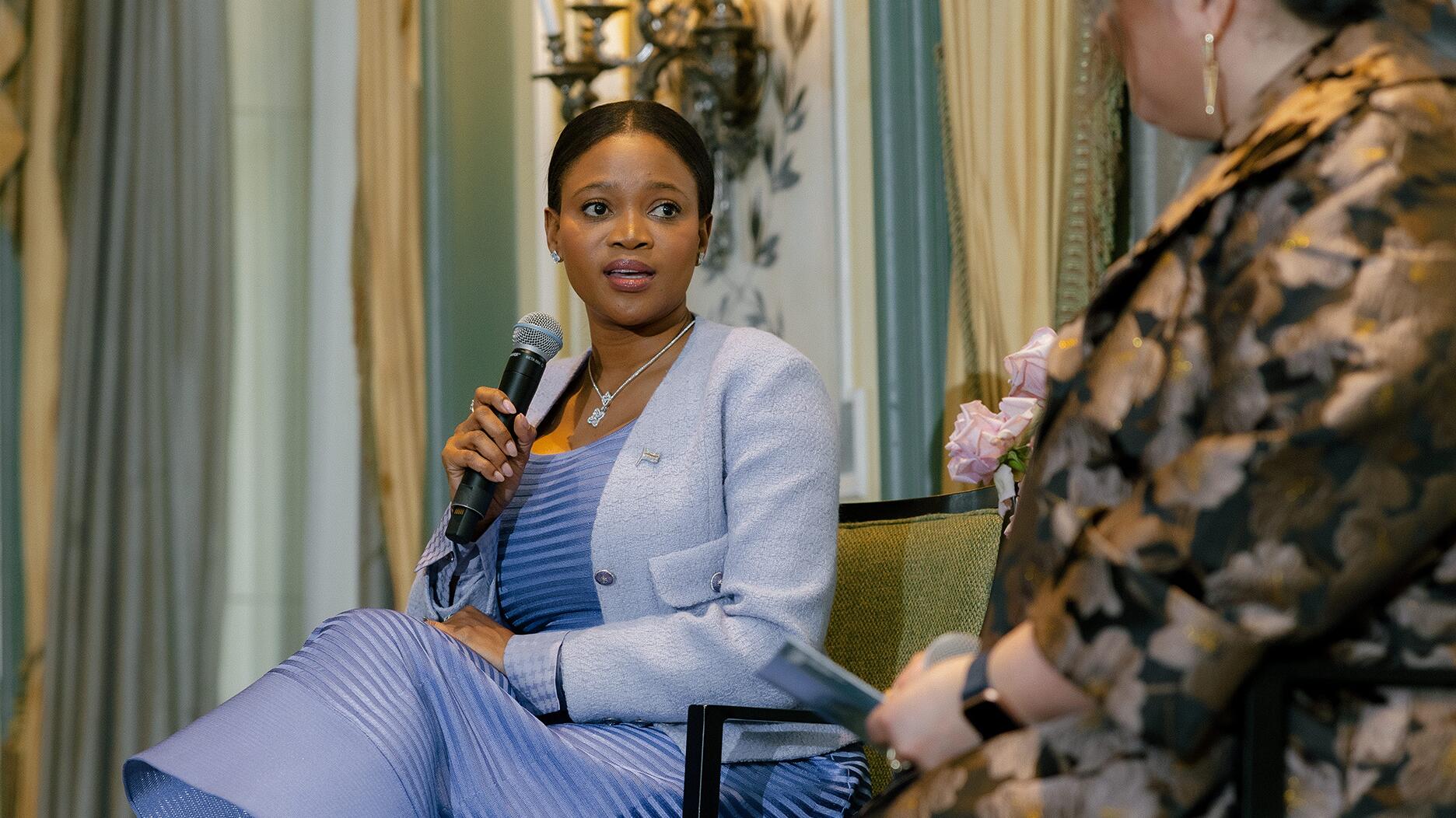 Botswana Minster of Minerals and Energy Bogolo Joy Kenewendo