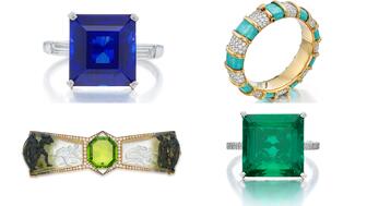 A selection of jewelry from Sotheby’s recent High Jewelry sale, held June 13 in New York. The sale garnered a total of $31.4 million. Selection of jewelry from Sotheby’s New York High Jewelry sale